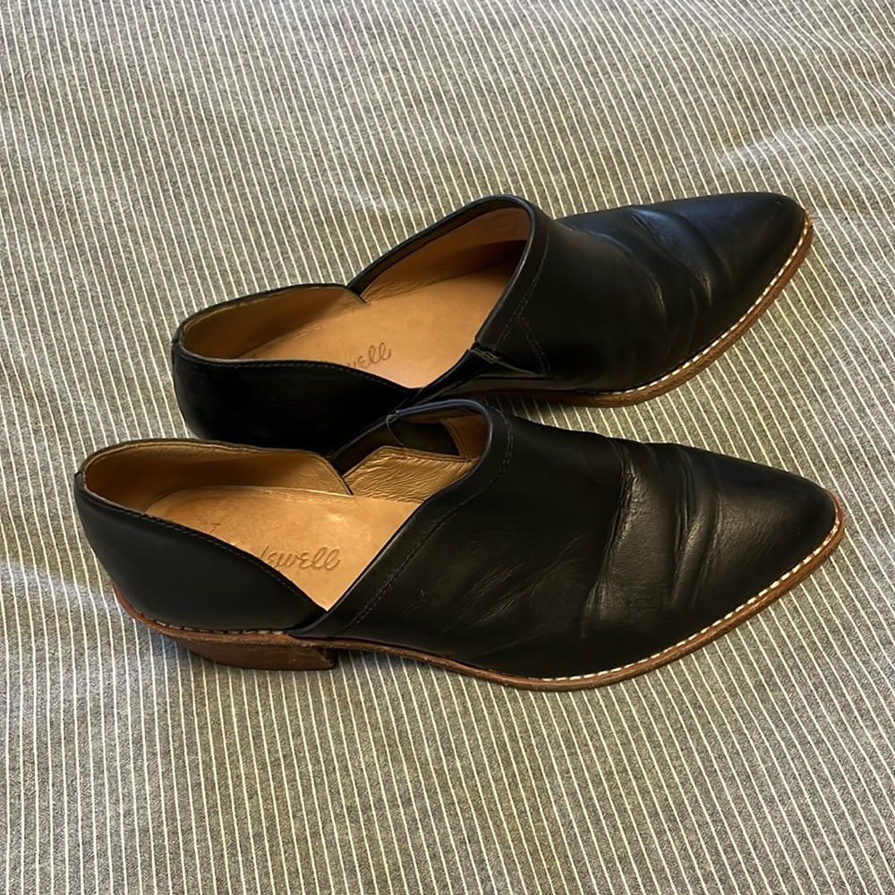 Black Madewell Brady Low Cut Booties, size 8.5